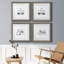«Bring My Cat», ensemble de 4 impressions sur toile encadrées-687191845-687191854