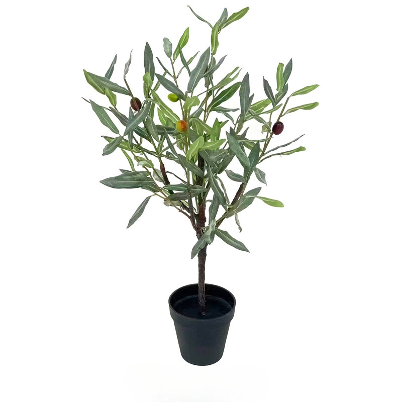 Mesa Faux Potted Olive Tree 23"