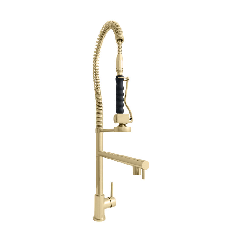 ZLINE Van Gogh Kitchen Faucet, Polished Gold
