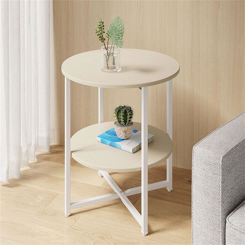 Naielle Cross Legs End Table