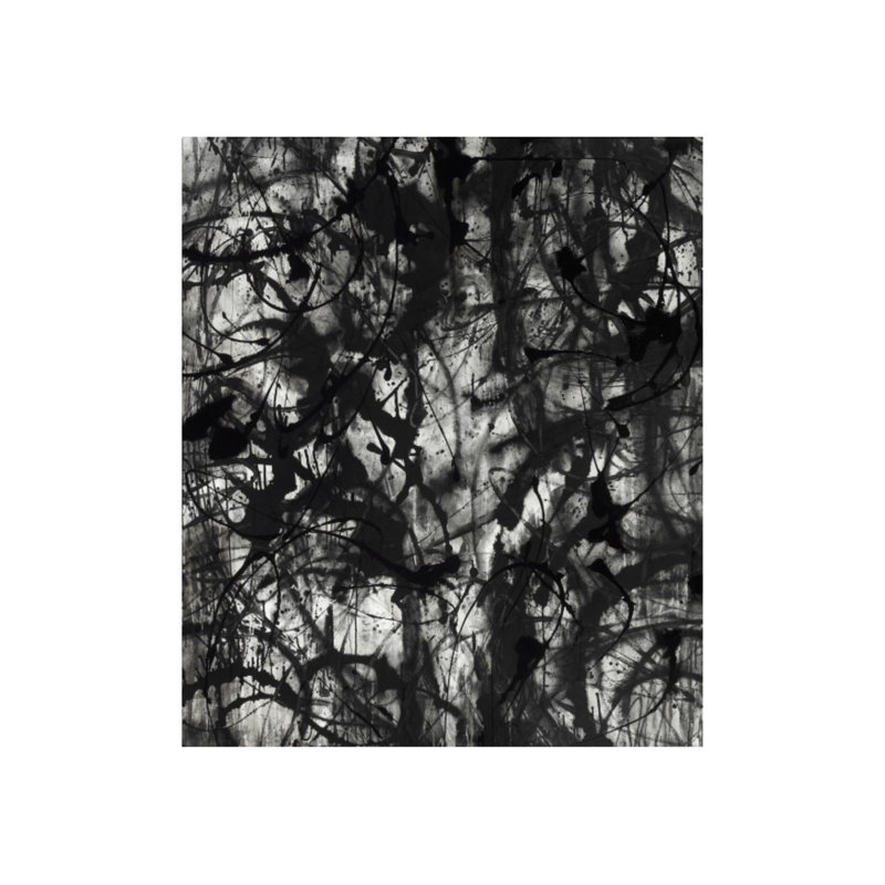 "Erratique" par Paul Ngo - impression sur toile tendue, Extérieur, H 35 po x l 30 po x P 1,5 po