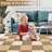 Washable Rug Non Slip Modern Checkered Plaid Hallway Living Room Rug with Rubber Backing Carpet for Kitchen Laundry Entryway-761538202-761538210