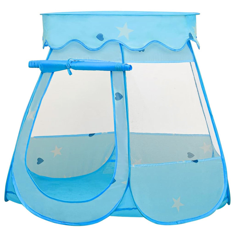 Enciso Freeport Park 102cm W x 102cm D Indoor / Outdoor Polyester Play Tent, Blue