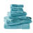 800 GSM Aqua Ultra-Soft 100% Cotton Absorbent 8-Piece Towel Set-20238607