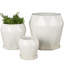 Ensemble de pots à fleurs en céramique 3 pièces Cole and Gray