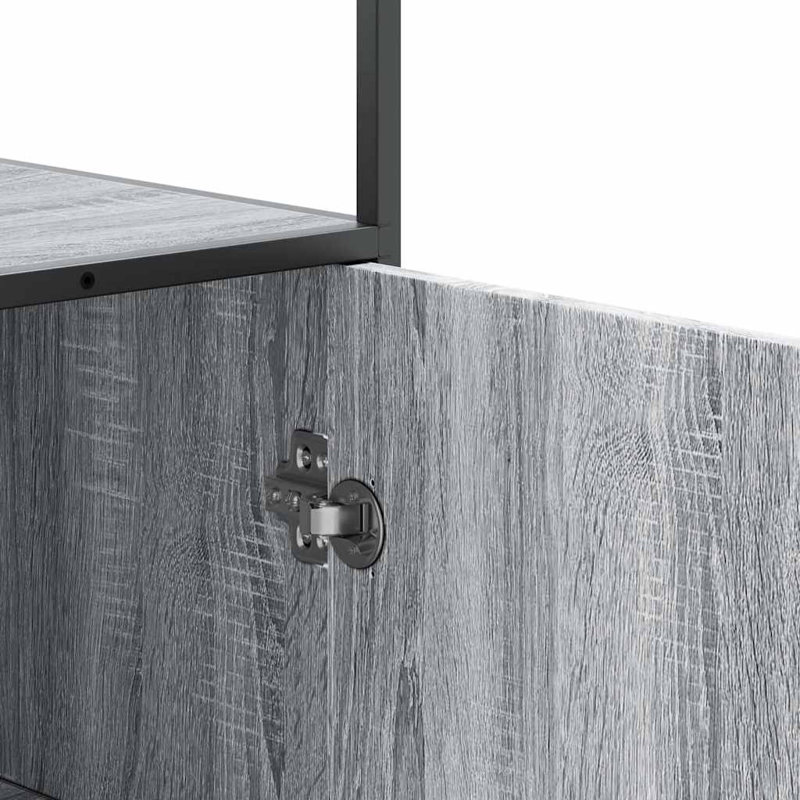 Almetter 35.5 cm W Highboard, Grey Sonoma