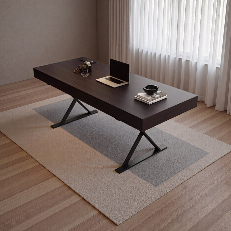 Bureau luxueux et raffiné, H 29,52 po x l 94,49 po x P 31,49 po