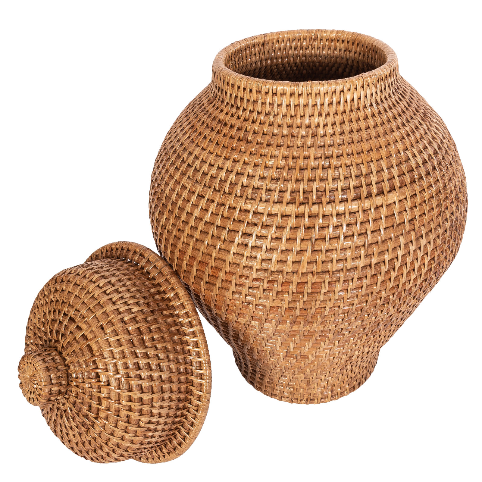 Ilonka Ginger Jar, Brown