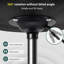 Tabouret pivotant minimaliste avec roulettes-1211866089