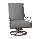 Outdoor Carmel Rocking Metal Chair with Cushions