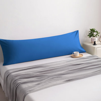 1 housse de coussin pour le corps, housse de coussin en coton, fermeture à enveloppe, 20 x 54 pouces - NTBAY