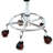 Salon Backed Adjustable Height Lab Stool with Wheels-1635199110