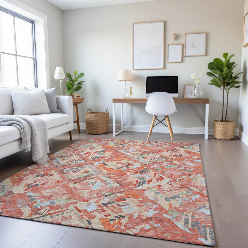 Tapis de qualité supérieure lavable à la machine Celis AMF1326, Rectangle 2 pi 6 po x 3 pi 10 po