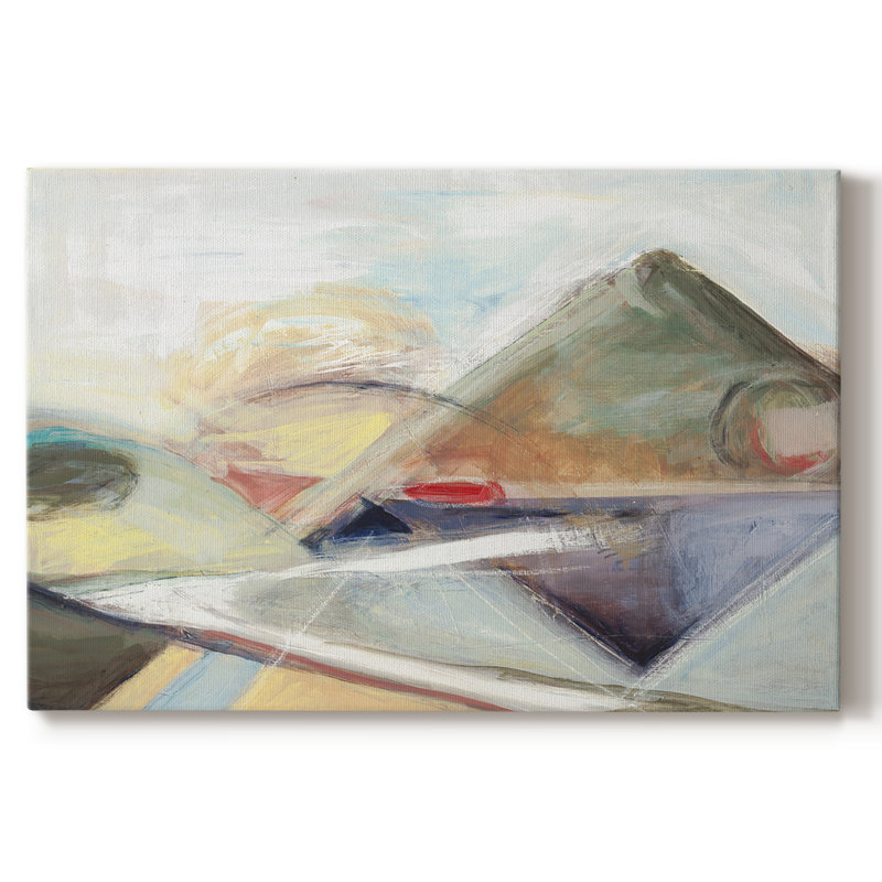 Mauve Réflexion - Cavas enveloppés de galerie, 40 x 60