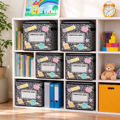 Bacs de rangement en tissu Composition