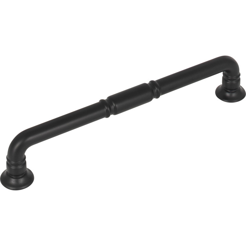 Kent Bar pull, Flat Black, 6 5/16" Center to Center