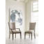 Fauteuil Baldrige en brun / beige