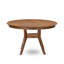 L'ensemble de table de salle à manger 5 pièces comprend une table de cuisine moderne et 4 chaises rembourrées en tissu de lin gris avec dossier haut, noyer antique-1430893979-1421186602
