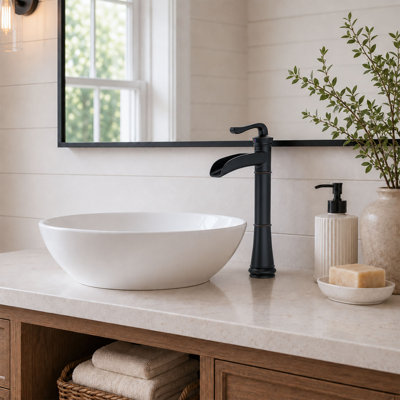 Robinet de salle de bain vasque avec bonde