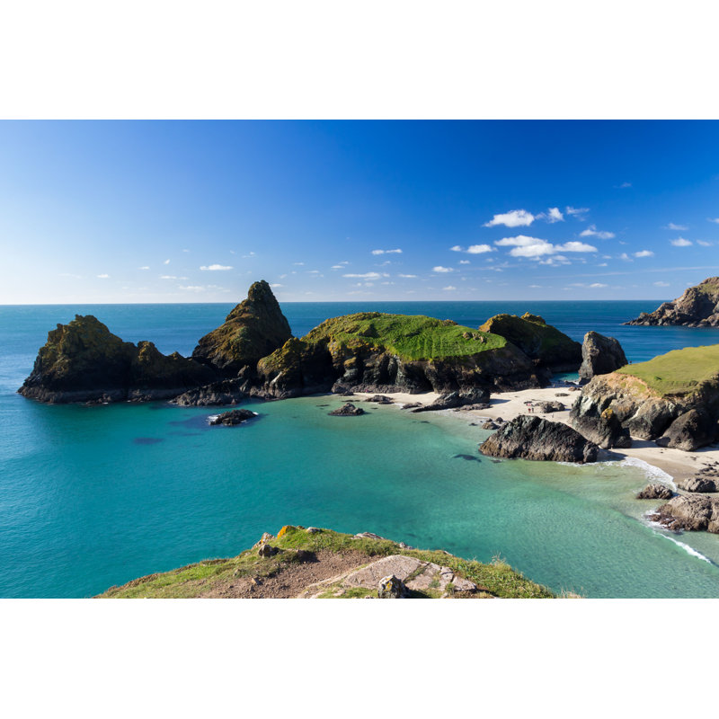 Kynance Cove - Photographie sur toile tendue, H 8 po x l 12 po