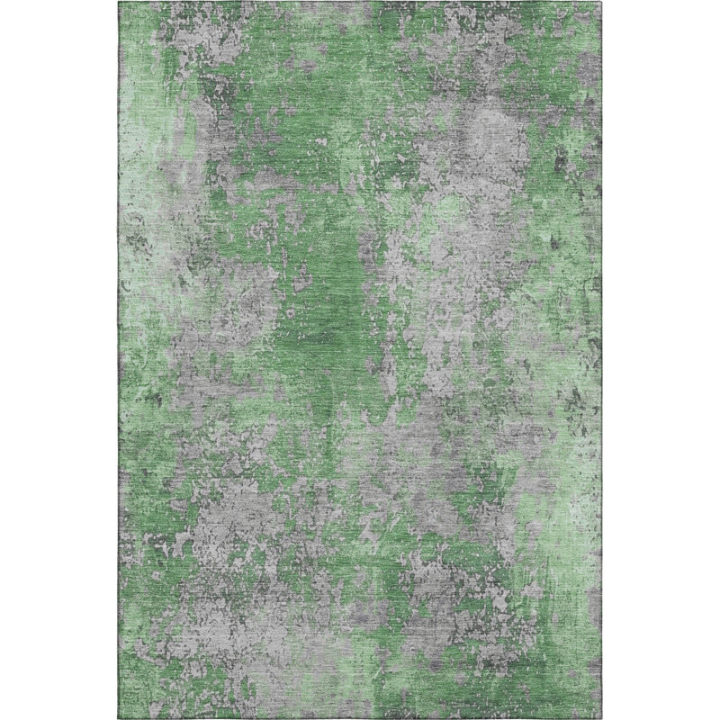 Premium Machine Washable Jacquez AMF1789 Modern Rug, Rectangle 8' x 10'