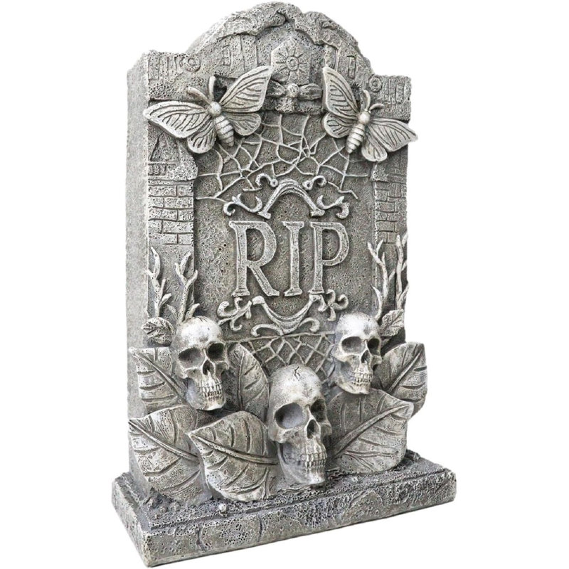 Figurine de pierre tombale Ossuary