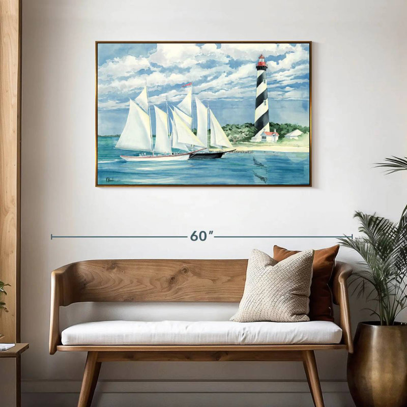 Passer la lumière, Cadre flottant doré, 43 po x 29 po