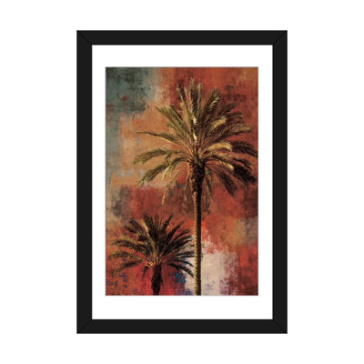 «Mustique II» par John Seba - Estampe numérique sur toile tendue avec châssis