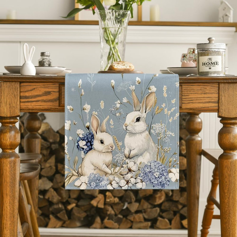 Chemin de table Bunny & Hydrangea