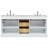 Didomenico 72" Double Bathroom Vanity Set