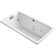 Tea-for-Two® 66" x 36" Dop-In Effervescence Whirlpool Bath with Spa Package