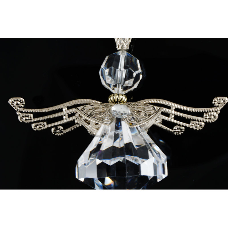 Ensemble de 6 décorations de noël en forme de diamant ange