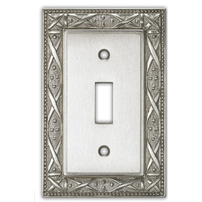 Bulgari 1-Gang Toggle Light Switch Wall Plate