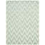Santa Fe Hand-Knotted Wool Gray/Green Area Rug-1787795257