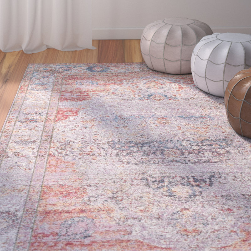 Oriental Indoor Rug, Rectangle 4' x 6'