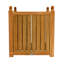 Teak Outdoor Square Planter Box-2078397830