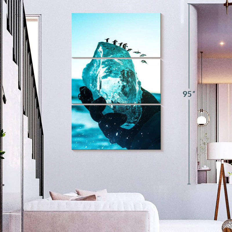 Brampt Penguin Piste, 74" H x 48" W