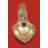 13-Inch Handcrafted Brass Spiritual Oil Lamp, Traditional Indian Nilavilakku Diya for Altar & Home Decor