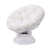 Cream Polyester Blend/White selected