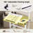 Small Standing Desk Adjustable Height, Mobile Stand up Desk with Wheels, Computer Workstations, Portable Standing Table for Treadmill Walking Pad, Rolling Desks for Home Office School-658628429