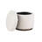 Thurleigh Round Sherpa Ottoman with Storage-346006564