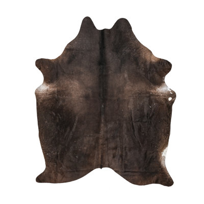 Myrtletown Novelty 2 cm x 1.75 cm Animal Print Cowhide Flatweave Area Rug
