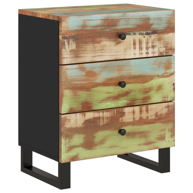Guntor 13'' W Solid Wood Nightstand