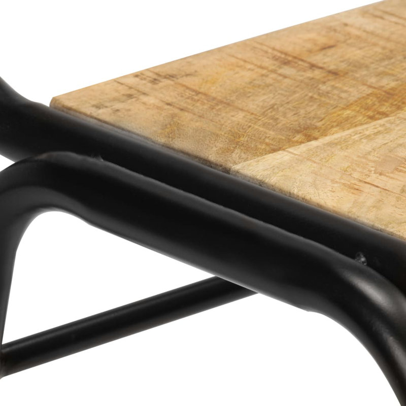 Paloalto 45cm H Metal Side Chair in Brown