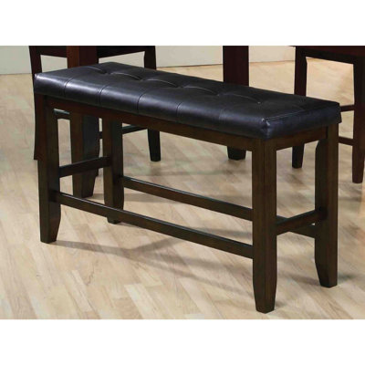 Banc rembourré en similicuir Blythers