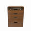 Coiffeuse 3 en 1 avec miroir lumineux rabattable et tabouret de rangement, table de maquillage compacte pour chambre, salle de bain ou dressing (23 po L)