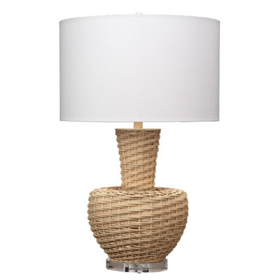Lampe de table en rotin Portobello