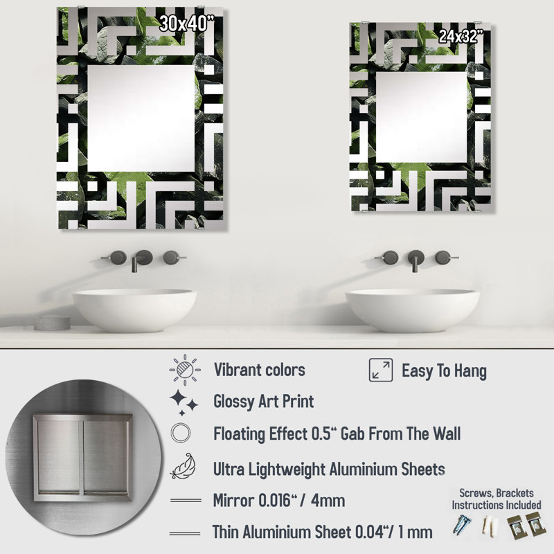Rony Mirror, 40" x 30"