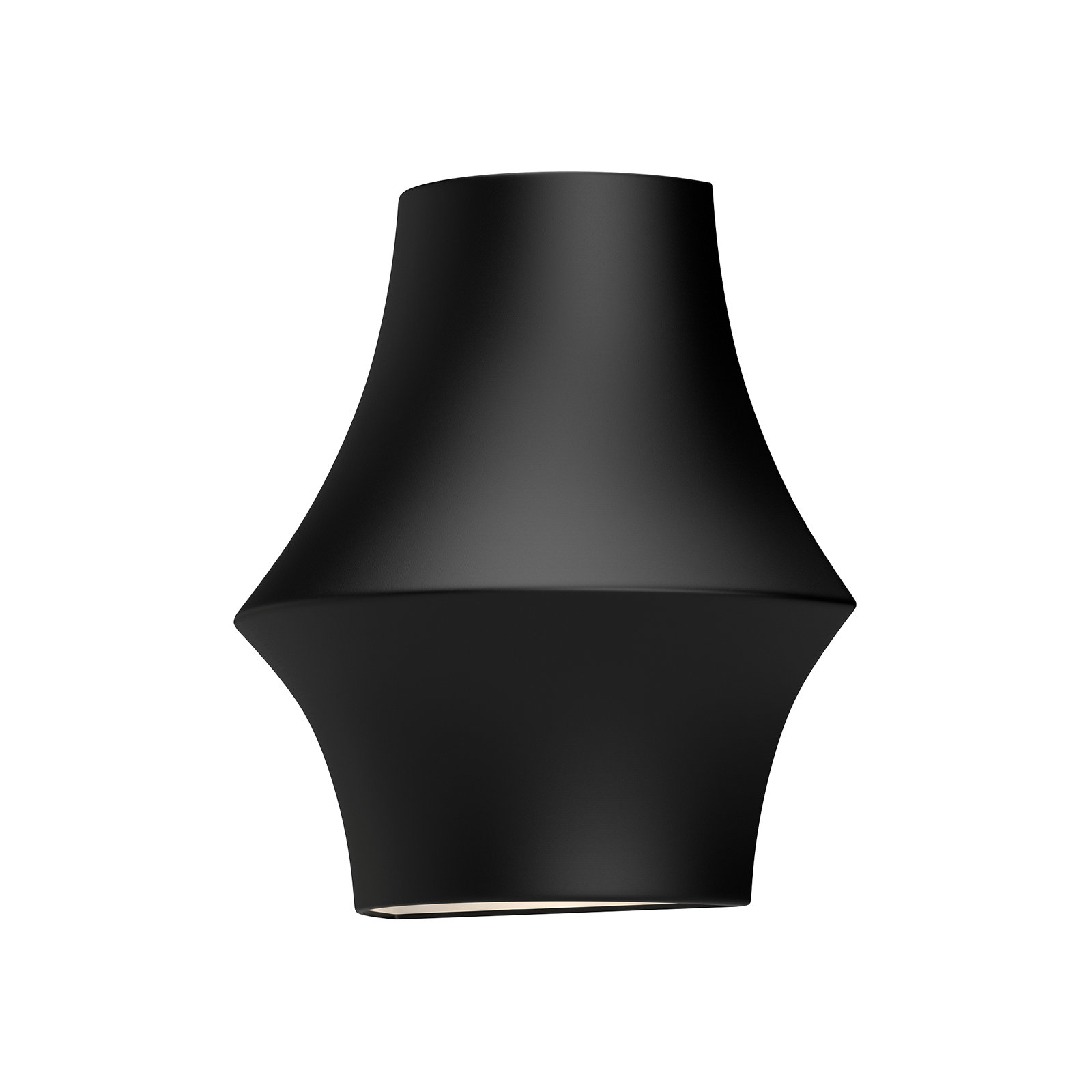 Alexia Single Vanity Light, Matte Black