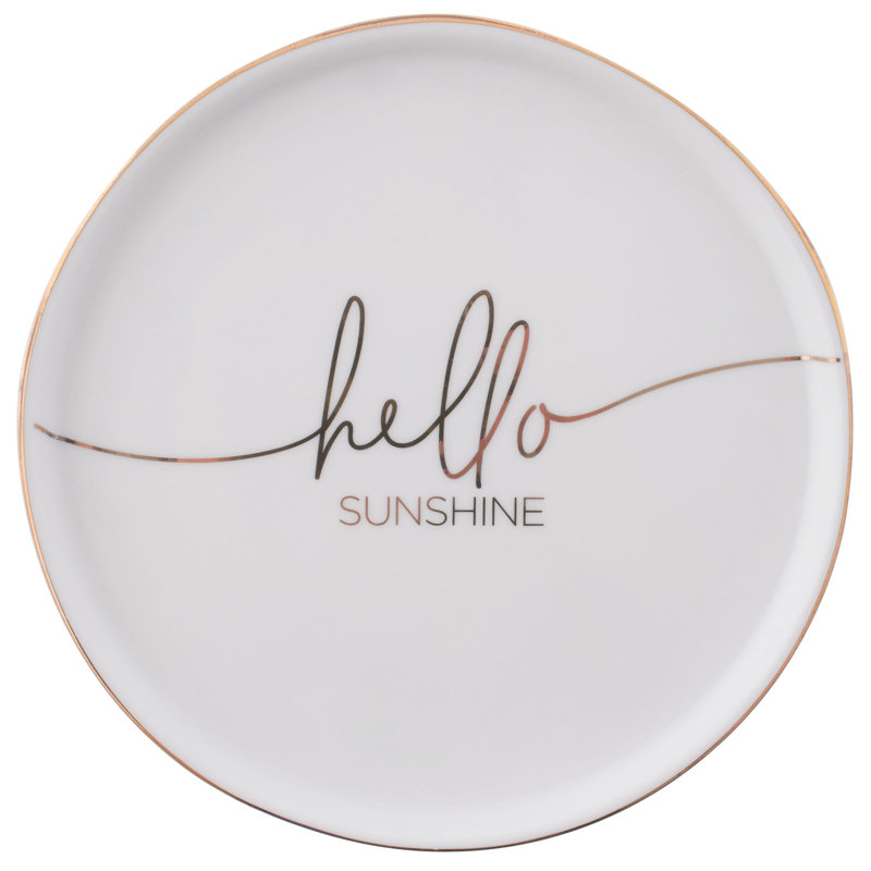 SENTIMENT TRINKET TRAYS  HELLO SUNSHINE  (S22)
